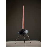 Spinne , Handgemachter Tischständer Kerzenständer Aus Holz von CypressArtLtd