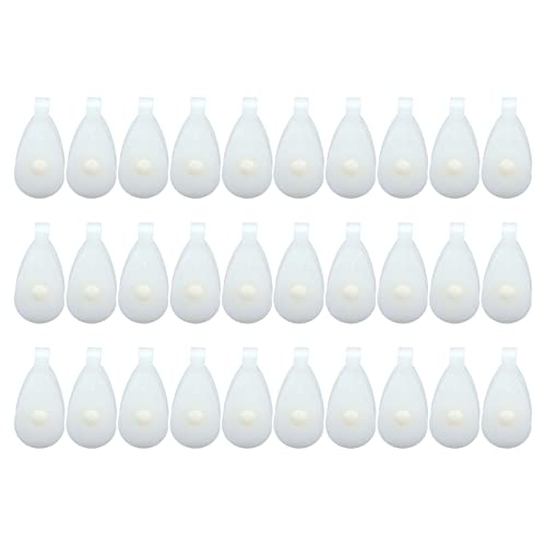 25 pcs Einschuh -Hubriemenscheibe, Plastikscheibe Block Drahtschlepprad Eines Hangesrad für Gewächshaus -Scheunen ﻿ von Cyrank