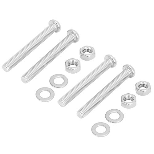 4 Sätze Schwimmbäder Leiterschrauben und Muttern, 7 mm Leiter Stiefhardware Edelstahlschrauben Schrauben für eingebundene Pools 4 Sätze Schwimmbäder Leiterschrauben und Muttern, 7 mm Leiter Stiefhardware Edelstahlschrauben Schrauben für eingebundene Pools von Cyrank