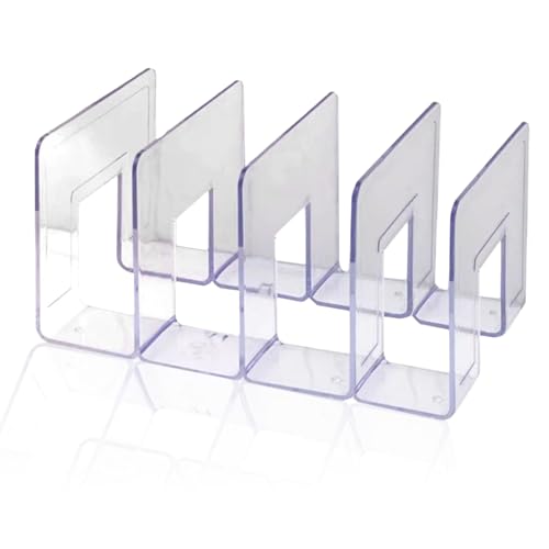 Cyrank Klare Regalteiler, Schrank-Trenner, Schrankregaltrenner, Handtaschen Regal, Regaltrenner, Taschenständer, Handtaschen Aufbewahrung, Schrank Organizer, Geldbörsen-Organizer Für Schrank(L) von Cyrank