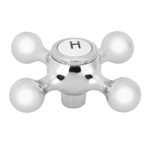 Cyrank Wasserhahngriff, T-förmig, Kupfer, Gebürstet Silber, Übergangsweise, Badezimmer, Duschknopf, Knauf, Faucet Handle Cyrank Wasserhahngriff, T-förmig, Kupfer, Gebürstet Silber, Übergangsweise, Badezimmer, Duschknopf, Knauf, Faucet Handle von Cyrank