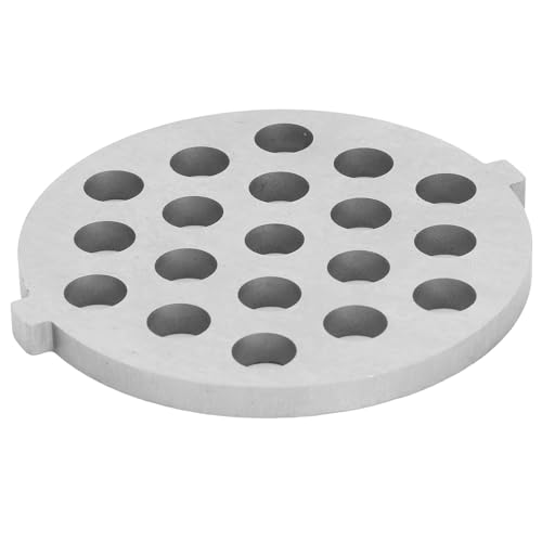 Fleischwolf-Scheibe, 8 mm Loch Fleischwolf-Scheibenplatte Edelstahl-Platten-Scheibenmesserklingen für Standmixer Fleischwolf-Scheibe, 8 mm Loch Fleischwolf-Scheibenplatte Edelstahl-Platten-Scheibenmesserklingen für Standmixer von Cyrank