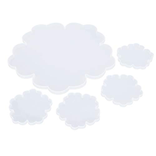 Harz-Untersetzer-Formen, Blumenförmige Untersetzer-Silikonform, Untersetzer-Harzformen, Blumen-Silikon-Untersetzer-Formen-Set Für Die Herstellung von Obsttabletts, Haushaltsbedarf Harz-Untersetzer-Formen, Blumenförmige Untersetzer-Silikonform, Untersetzer-Harzformen, Blumen-Silikon-Untersetzer-Formen-Set Für Die Herstellung von Obsttabletts, Haushaltsbedarf von Cyrank