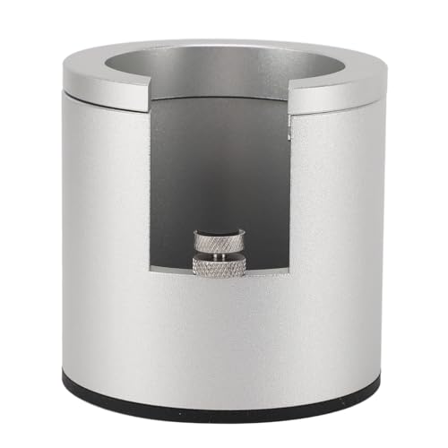 Kaffee-Siebträger-Halter, Espresso-Tamping-Station, Runder Kaffee-Tamper-Ständer aus Aluminiumlegierung, Kaffeepulver-Maker-Rack, Passend Für 51, 53, 58 Mm Espresso-Zubehör, Höhenverstellbar(Silber) Kaffee-Siebträger-Halter, Espresso-Tamping-Station, Runder Kaffee-Tamper-Ständer aus Aluminiumlegierung, Kaffeepulver-Maker-Rack, Passend Für 51, 53, 58 Mm Espresso-Zubehör, Höhenverstellbar(Silber) von Cyrank