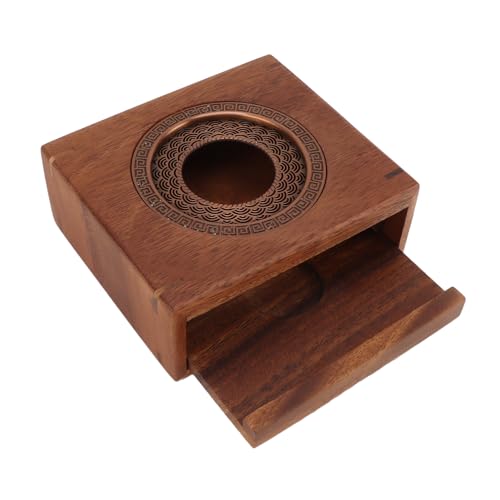 Walnut Teapot Warmer, Universal Tea Warmer with Candle Holder Teapot Heater Candle Heater for Heating Tea Coffee and Milk Walnut Teapot Warmer, Universal Tea Warmer with Candle Holder Teapot Heater Candle Heater for Heating Tea Coffee and Milk von Cyrank
