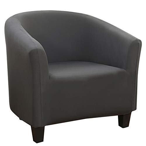 Cysincos Sesselschoner Sesselüberwurf Sesselhusse Sesselbezug Elastisch Stretch Husse für Cafe Stuhl Sessel von Cysincos