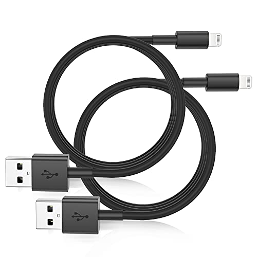 iPhone Ladekabel, 2er Pack (2M) [Apple MFi Zertifiziert] Ladegerät iPhone-Ladekabel-Kabel auf USB Kabel Kompatibel iPhone 12/11 Pro/11/XS MAX/XR/8/7/6s/6/plus,iPad Pro/Air/Mini,iPod von CyvenSmart