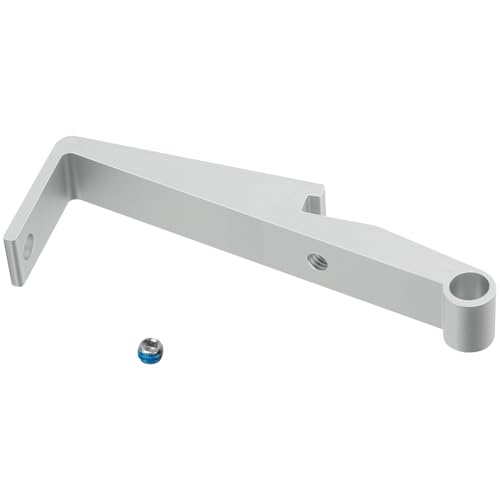 Czarixa Ersatz-Schwenkhalterung für Duschtüren, gerahmt, mit Stellschraube, verchromtes eloxiertes Aluminium, Scharnierhalterung für Glasrahmen-Schaukel-Duschtüren Czarixa Ersatz-Schwenkhalterung für Duschtüren, gerahmt, mit Stellschraube, verchromtes eloxiertes Aluminium, Scharnierhalterung für Glasrahmen-Schaukel-Duschtüren von Czarixa
