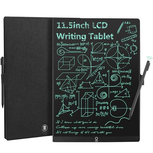 Czemo LCD schreibtafel 11.5 Zoll mit Schutzhülle, Wiederverwendbar LCD-schreibtafeln Erwachsene, Digitales Schreibtablett Zaubertafel für Büro, Klassenzimmer, Memo, Notizen, Skizzen,Einfarbig Czemo LCD schreibtafel 11.5 Zoll mit Schutzhülle, Wiederverwendbar LCD-schreibtafeln Erwachsene, Digitales Schreibtablett Zaubertafel für Büro, Klassenzimmer, Memo, Notizen, Skizzen,Einfarbig von Czemo