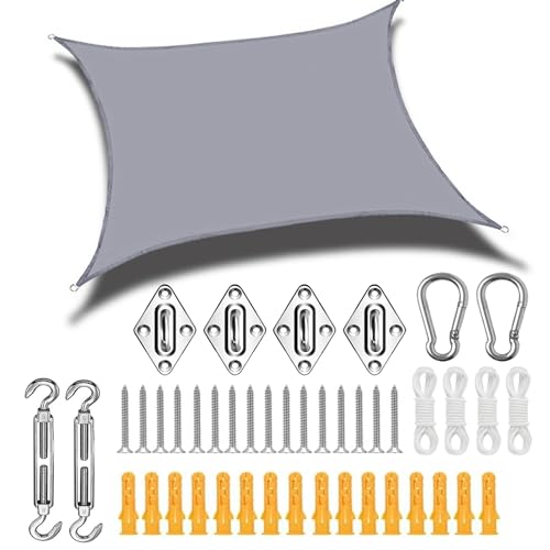 Czemo Sonnensegel Sonnenschutz Windschutz HDPE Gewebe Quadrat von Czemo