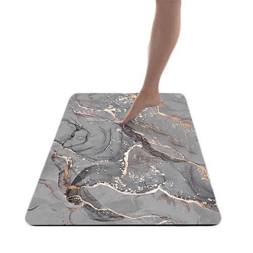 Cznlnzc Kieselgur-Badezimmerteppich, Duschvorleger Badvorleger Schnell Trocknend, badezimmermatte/duschvorleger rutschfest, Super Saugfähig Badezimmermatte Badezimmerteppich (50x80cm x 2.5mm,Color B) Cznlnzc Kieselgur-Badezimmerteppich, Duschvorleger Badvorleger Schnell Trocknend, badezimmermatte/duschvorleger rutschfest, Super Saugfähig Badezimmermatte Badezimmerteppich (50x80cm x 2.5mm,Color B) von Cznlnzc