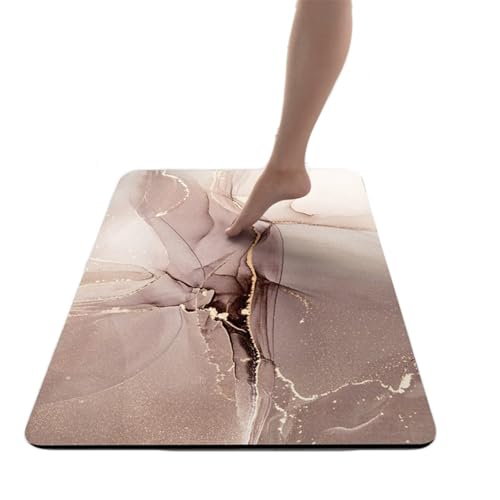 Cznlnzc Kieselgur-Badezimmerteppich, Duschvorleger Badvorleger Schnell Trocknend, badezimmermatte/duschvorleger rutschfest, Super Saugfähig Badezimmermatte Badezimmerteppich (60x90cm x 2.5mm,Color J) Cznlnzc Kieselgur-Badezimmerteppich, Duschvorleger Badvorleger Schnell Trocknend, badezimmermatte/duschvorleger rutschfest, Super Saugfähig Badezimmermatte Badezimmerteppich (60x90cm x 2.5mm,Color J) von Cznlnzc