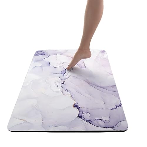 Cznlnzc Kieselgur-Badezimmerteppich, Duschvorleger Badvorleger Schnell Trocknend, badezimmermatte/duschvorleger rutschfest, Super Saugfähig Badezimmermatte Badezimmerteppich (60x90cm x 2.5mm,Color F) Cznlnzc Kieselgur-Badezimmerteppich, Duschvorleger Badvorleger Schnell Trocknend, badezimmermatte/duschvorleger rutschfest, Super Saugfähig Badezimmermatte Badezimmerteppich (60x90cm x 2.5mm,Color F) von Cznlnzc