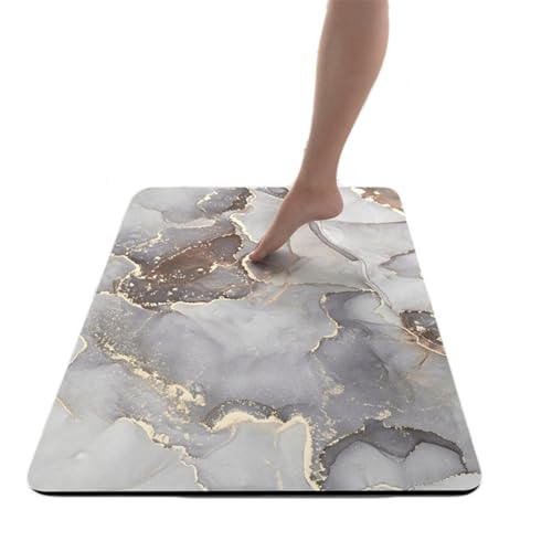 Cznlnzc Kieselgur-Badezimmerteppich, Duschvorleger Badvorleger Schnell Trocknend, badezimmermatte/duschvorleger rutschfest, Super Saugfähig Badezimmermatte Badezimmerteppich (60x90cm x 3.5mm,Color H) Cznlnzc Kieselgur-Badezimmerteppich, Duschvorleger Badvorleger Schnell Trocknend, badezimmermatte/duschvorleger rutschfest, Super Saugfähig Badezimmermatte Badezimmerteppich (60x90cm x 3.5mm,Color H) von Cznlnzc