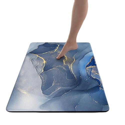 Cznlnzc Kieselgur-Badezimmerteppich, Duschvorleger Badvorleger Schnell Trocknend, badezimmermatte/duschvorleger rutschfest, Super Saugfähig Badezimmermatte Badezimmerteppich (60x90cm x 3.5mm,Color A) Cznlnzc Kieselgur-Badezimmerteppich, Duschvorleger Badvorleger Schnell Trocknend, badezimmermatte/duschvorleger rutschfest, Super Saugfähig Badezimmermatte Badezimmerteppich (60x90cm x 3.5mm,Color A) von Cznlnzc