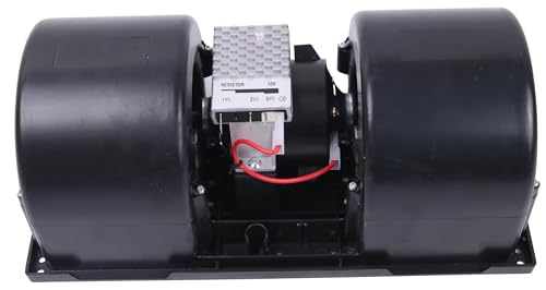 Czomoizc 12 V Drehzahlgebläsemotor, Doppelrad, 30000154, kompatibel mit SPAL 3-Gang 006-A46-22 RA3VCV von Czomoizc