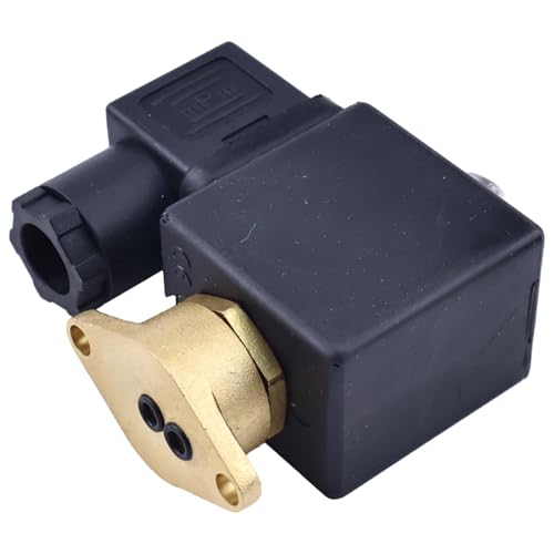 Czomoizc Q22-02KB 220V15W 50/60Hz Ansaug-Magnetventil, kompatibel mit Schraubluftkompressor JQF/AIV-40B-F Modell von Czomoizc