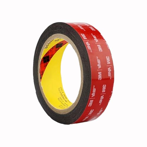Doppelseitiges Klebeband Heavy Duty, Wasserdichtes Montage-Schaumband, 25mm x 4.7M 1 Rolle, Hochtemperaturbeständiges Klebeband für Auto, LED-Streifen, Bürodekoration, Hergestellt aus 3M VHB-Band. Doppelseitiges Klebeband Heavy Duty, Wasserdichtes Montage-Schaumband, 25mm x 4.7M 1 Rolle, Hochtemperaturbeständiges Klebeband für Auto, LED-Streifen, Bürodekoration, Hergestellt aus 3M VHB-Band. von Czuibbou