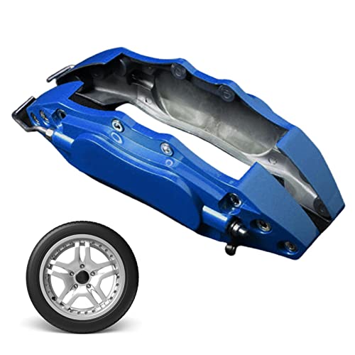 D/A Auto Vorne Hintere Bremssattel Abdeckung | Auto AluinuAlloy Bremssattel Schutzabdeckung - Langlebiger Schutzschutz, reduziert Staubaufnahme, (S//L) von D/A