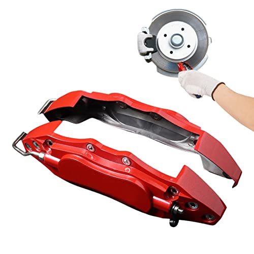 D/A Bremssattelabdeckung | Scheibenbremssattel Fake Covers - Durable Protector Guard, Reduce Dust Accuulation, (S//L) von D/A