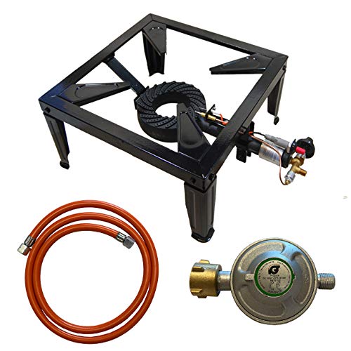 D/H 10,5 KW 4-Fuß Profi Gaskocher Hockerkocher Gas Kocher Campingkocher Outdoor von D/H