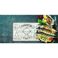 D-c-fix - d-c-table® Tischset Rio Barbecue 44 x 29 cm, offwhite Tischset von d-c-fix