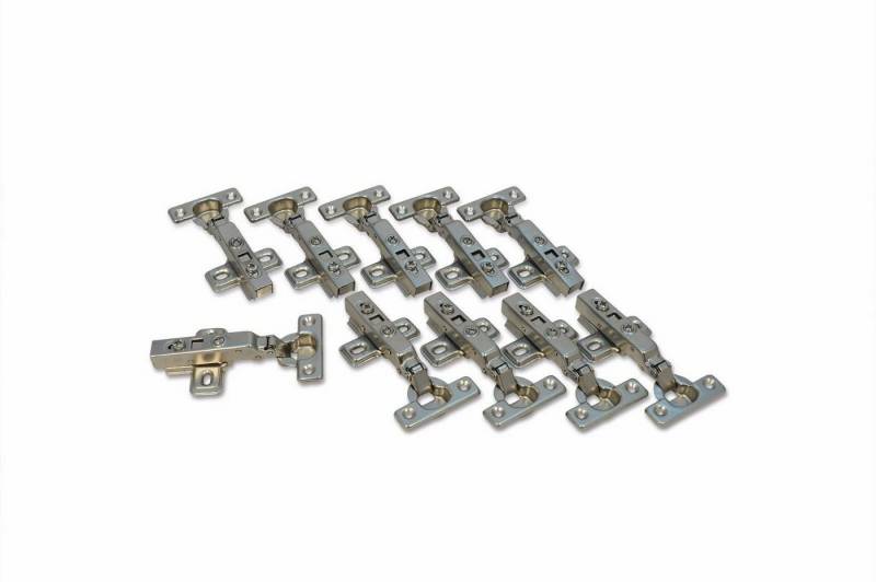 D'Conti Möbelbeschlag Topfband Eckanschlag soft-close Scharnier Topfscharniere 26mm (10 St) von D'Conti