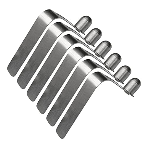 6 Stück One Button Clip Zeltstange Push Spring Clips für Kajak Paddel Camping von D DOLITY