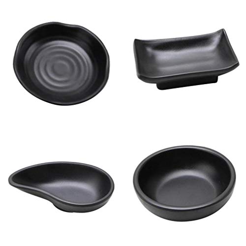 D DOLITY 4er/Set Japanische Saucenschälchen Saucenschale Saucen Wasabi Soßenschale Schälchen von D DOLITY