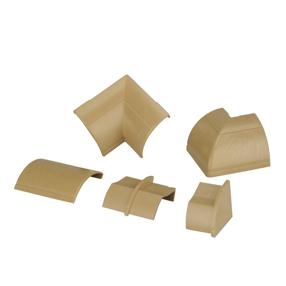 D-Line Design Kabelkanal Zubehör-Set 22x22mm holzoptik, 9-teilig von D-Line Design