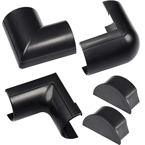D-Line Black CLOAP5025B Aufsteckbares Zubehör, Schwarz, Clip-Over Verbindungsstücke von D-Line