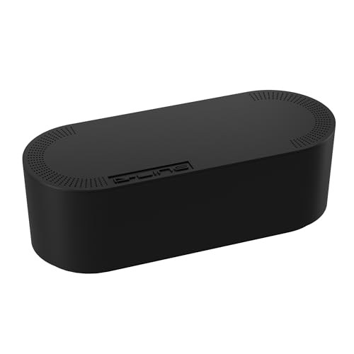 D-Line Kabelbox EU/CTULGEB/SW, Kabelmanagement-Box zum Kabel verstecken bei Kabelsalat – Groß, Schwarz D-Line Kabelbox EU/CTULGEB/SW, Kabelmanagement-Box zum Kabel verstecken bei Kabelsalat – Groß, Schwarz von D-Line