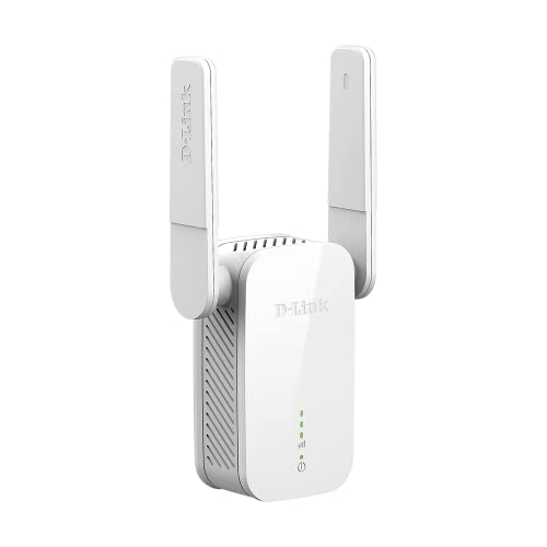 D-Link DAP-1610 AC1200 Wi-Fi Range Extender (bis zu 1200 Mbit/S, Ausrichtbare Externe Antennen, WPS-Taste) von D-Link