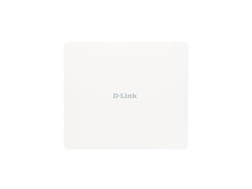 D-Link DAP-X3060OU Nuclias Connect AX3000 Wi-Fi 6 Dual-Band PoE Access Point (2.5G Ethernet, MU-MIMO, WPA3, Fast Roaming, Wand/Mast-Befestigung, Free Central Management) von D-Link