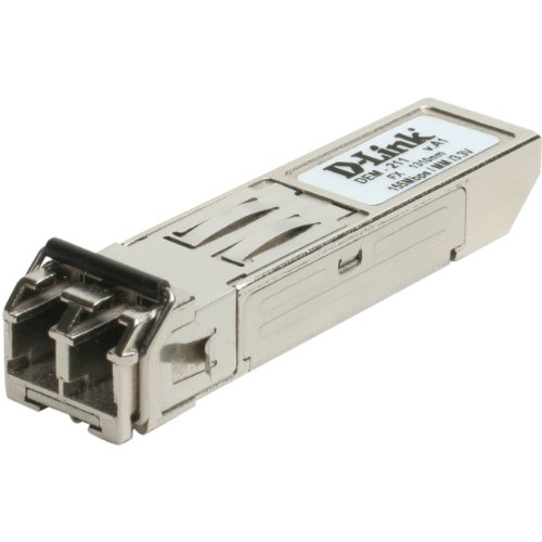 D-Link DEM-210 Fast Ethernet Mini-GBIC Glasfaser Transceiver (200 Mbit/s bei Vollduplex-Betrieb) von D-Link