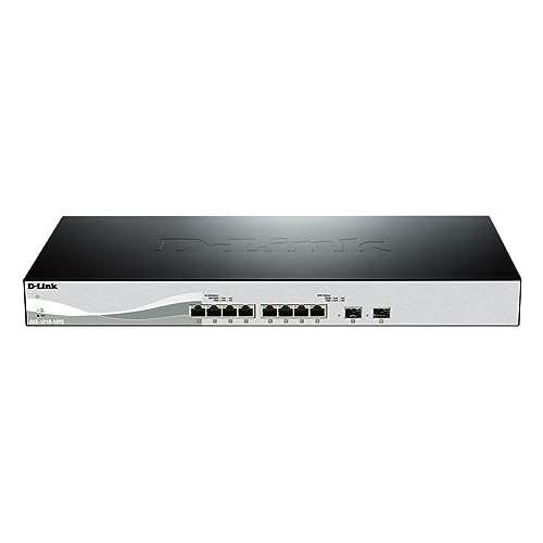D-Link DXS-1210-10TS Managed L2/L3 10G Ethernet (100/1000/10000) 1U Schwarz, Silber von D-Link
