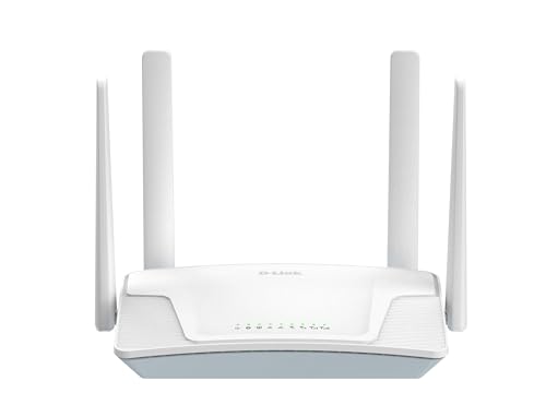 D-Link G416C 4G LTE AX1500 Wi-Fi 6 Router – Mobiler WLAN-Router mit SIM-Slot, LTE Cat 6, bis zu 1,5 Gbit/s, WPA3, Dualband, 3X LAN, Failover, MU-MIMO, OFDMA D-Link G416C 4G LTE AX1500 Wi-Fi 6 Router – Mobiler WLAN-Router mit SIM-Slot, LTE Cat 6, bis zu 1,5 Gbit/s, WPA3, Dualband, 3X LAN, Failover, MU-MIMO, OFDMA von D-Link
