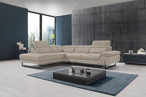 D-MOVE Sectional, Metall, Opal Grey, Numerieke lengte von D-MOVE