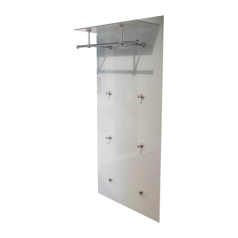 Wandgarderobe Pacific Mit Wandpaneel Garderobenstange Mit Hutablage 2 Haken-Set ... von D-TEC