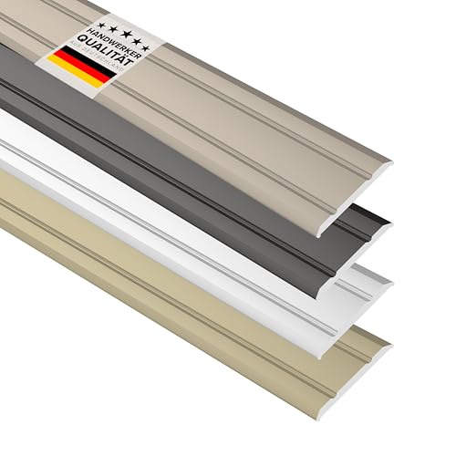 D-TACK Übergangsprofil Alu selbstklebend | Breite 24,8 mm | Länge 2,7 m | Titan | Flache Übergangsschiene | Übergangsleiste aus eloxiertem Aluminium | Abdeckleiste in Handwerker-Qualität D-TACK Übergangsprofil Alu selbstklebend | Breite 24,8 mm | Länge 2,7 m | Titan | Flache Übergangsschiene | Übergangsleiste aus eloxiertem Aluminium | Abdeckleiste in Handwerker-Qualität von D-Tack