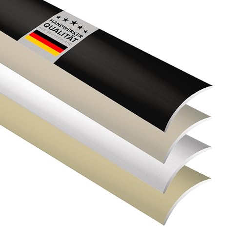 D-TACK Übergangsprofil Alu gewölbt selbstklebend | Übergangsschiene | Breite 30 mm | Länge 1 m | Schwarz | Übergangsleiste aus eloxiertem Aluminium | Abdeckleiste in Handwerker-Qualität D-TACK Übergangsprofil Alu gewölbt selbstklebend | Übergangsschiene | Breite 30 mm | Länge 1 m | Schwarz | Übergangsleiste aus eloxiertem Aluminium | Abdeckleiste in Handwerker-Qualität von D-Tack