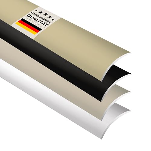 D-TACK Übergangsprofil Alu gewölbt selbstklebend | Übergangsschiene | Breite 30 mm | Länge 2,7 m | Champagner |Übergangsleiste aus eloxiertem Aluminium | Abdeckleiste in Handwerker-Qualität D-TACK Übergangsprofil Alu gewölbt selbstklebend | Übergangsschiene | Breite 30 mm | Länge 2,7 m | Champagner |Übergangsleiste aus eloxiertem Aluminium | Abdeckleiste in Handwerker-Qualität von D-Tack
