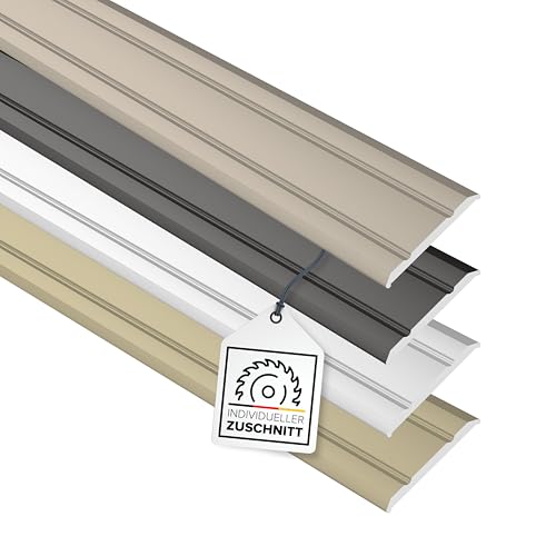 D-TACK Übergangsprofil Alu selbstklebend nach Maß bis 1 m | Breite 25 mm | Titan | Flache Übergangsleiste | Abdeckleiste in Handwerkerqualität | Übergangsleiste aus eloxiertem Aluminium D-TACK Übergangsprofil Alu selbstklebend nach Maß bis 1 m | Breite 25 mm | Titan | Flache Übergangsleiste | Abdeckleiste in Handwerkerqualität | Übergangsleiste aus eloxiertem Aluminium von D-Tack