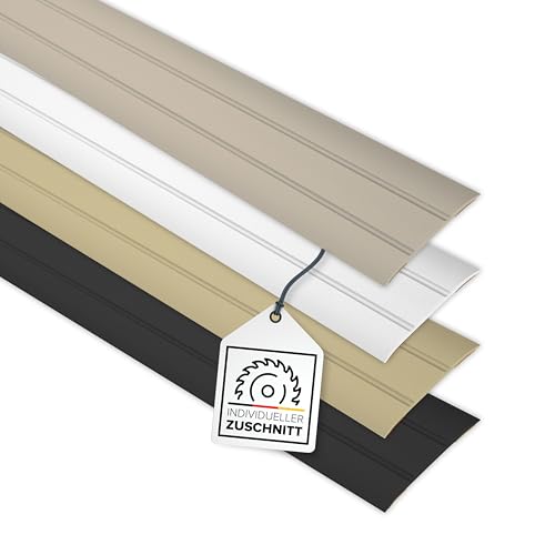 D-TACK Übergangsprofil Alu selbstklebend nach Maß bis 1 m | Breite 37 mm | Titan | Flache Übergangsleiste | Abdeckleiste in Handwerkerqualität | Übergangsleiste aus eloxiertem Aluminium D-TACK Übergangsprofil Alu selbstklebend nach Maß bis 1 m | Breite 37 mm | Titan | Flache Übergangsleiste | Abdeckleiste in Handwerkerqualität | Übergangsleiste aus eloxiertem Aluminium von D-Tack