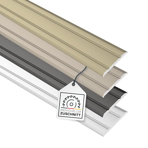 D-TACK Übergangsprofil Alu selbstklebend nach Maß bis 2,7 m | Breite 25 mm | Champagner | Flache Übergangsleiste | Abdeckleiste in Handwerkerqualität | Übergangsleiste aus eloxiertem Aluminium D-TACK Übergangsprofil Alu selbstklebend nach Maß bis 2,7 m | Breite 25 mm | Champagner | Flache Übergangsleiste | Abdeckleiste in Handwerkerqualität | Übergangsleiste aus eloxiertem Aluminium von D-Tack
