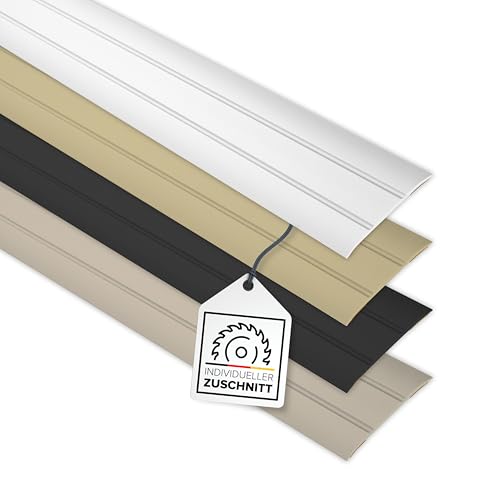 D-TACK Übergangsprofil Alu selbstklebend nach Maß bis 2,7 m | Breite 37 mm | Silber | Flache Übergangsleiste | Abdeckleiste in Handwerkerqualität | Übergangsleiste aus eloxiertem Aluminium D-TACK Übergangsprofil Alu selbstklebend nach Maß bis 2,7 m | Breite 37 mm | Silber | Flache Übergangsleiste | Abdeckleiste in Handwerkerqualität | Übergangsleiste aus eloxiertem Aluminium von D-Tack