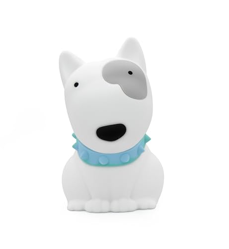 DHINK - Wiederaufladbares LED-Nachtlicht für Hunde – Nachtlicht aus Silikon für Baby- und Kinderzimmer – Nachttischlampe für Kinder – Geschenk zur Geburt, Weiß von [D]hink