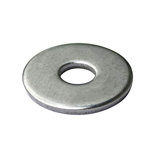 D´s Items® | Holzbauscheibe - für M16 - DIN 440 - Edelstahl A2 - [1 Stück] - | Holzkonstruktionsscheibe (Form R - Rundloch) | ISO 7094 | Beilagscheibe | Unterlegscheibe V2A von D´s Items