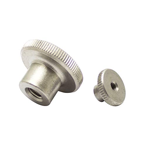 D´s Items® | Rändelmuttern - M2 - DIN 466 - Edelstahl A1 - [5 Stück] - | Hohe Form VA von D´s Items