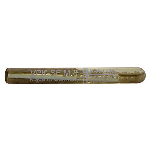 D´s Items | Verbundankerpatronen - 12 mm - [5 Stück] - | Reaktionspatronen mit ETA-Zulassung | Mörtelpatronen | 2K-Kunstharzmörtel von D´s Items